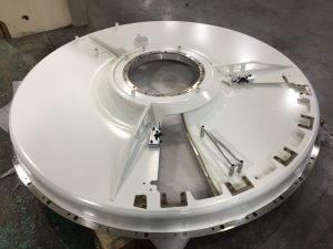 Spincraft UK Metal Formed Finished Turret Bulkhead