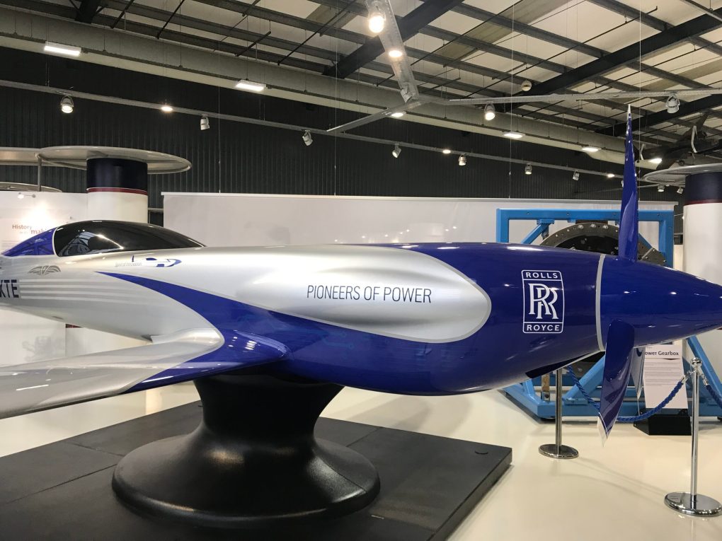 Spirit of Innovation Scale Model