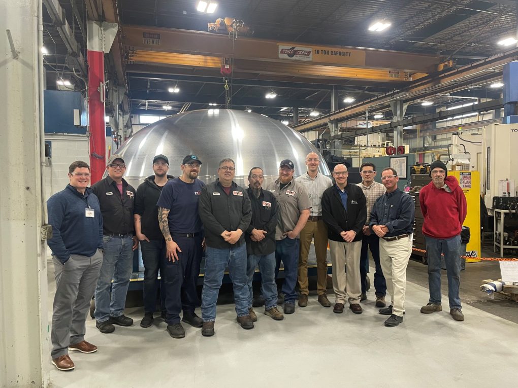 Atlas V Fuel Tank Dome being Machined