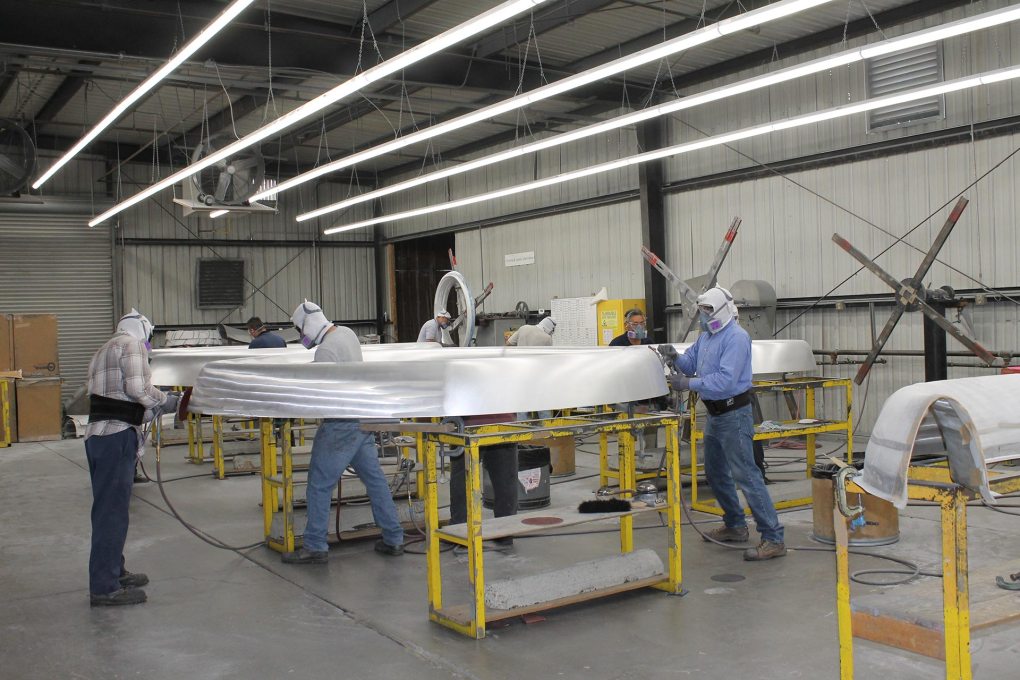 Polished Lipskins for Aircraft Engines