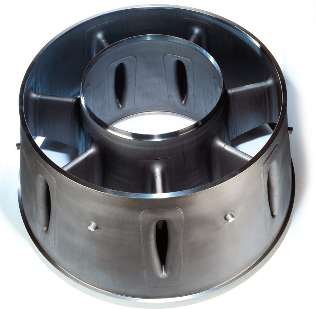 Metal Formed Oil & Gas Turbine by Spincraft for the Energy Sector